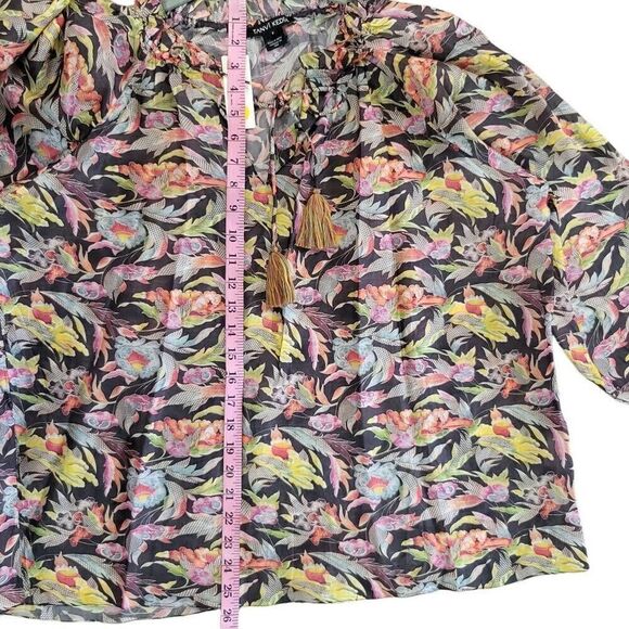 Tanvi Kedia Rashida Peasant Blouse sz sm - Picture 5 of 13